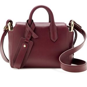 J. Crew Cabernet Harper Mini Satchel